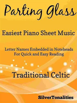 cover image of Parting Glass Easiest Piano Sheet Music